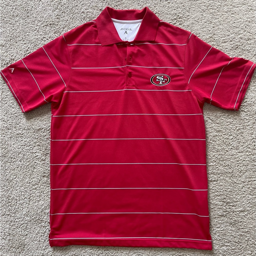 Men’s Antigua San Francisco 49ers polo.